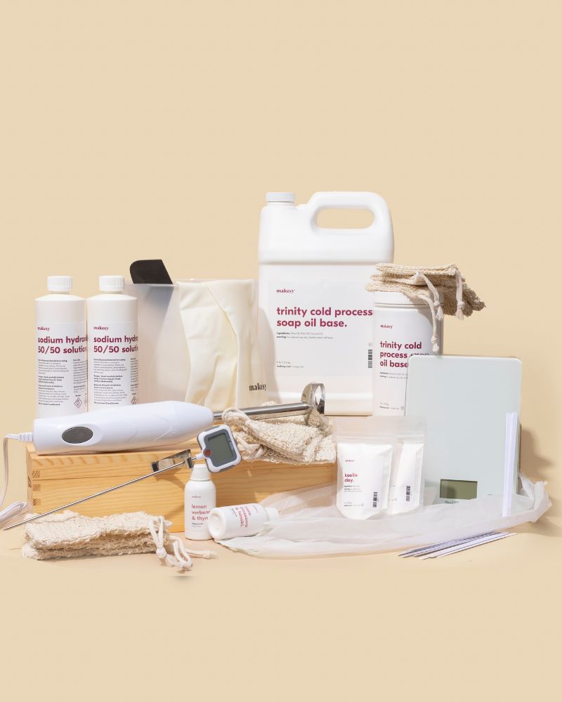 pro cold process soap making kit