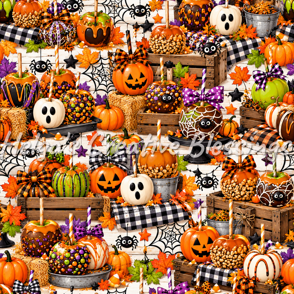 Halloween Candy Apples