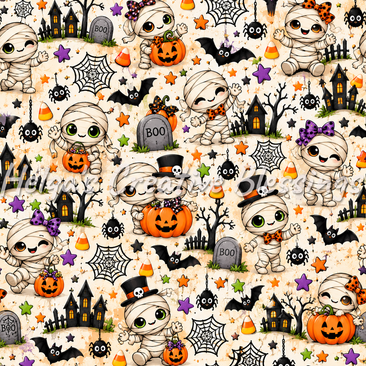 Halloween Cute Mummys