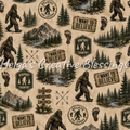 Bigfoot He Does Exist Gone Squatchin' I Want to Believe