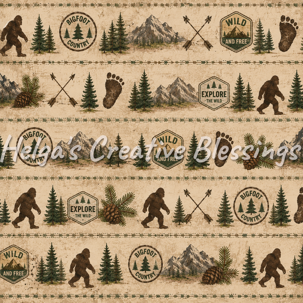 Bigfoot Stripe