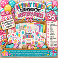 Birthday Themed Scrapbooking Mystery Box