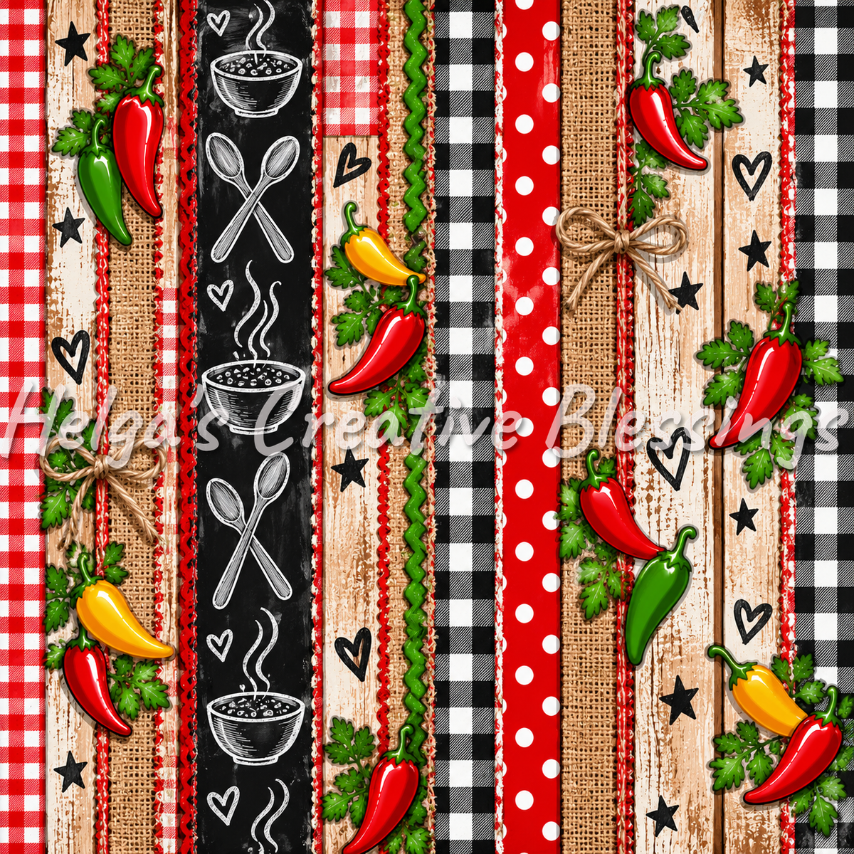 Chili Cook Off Stripe