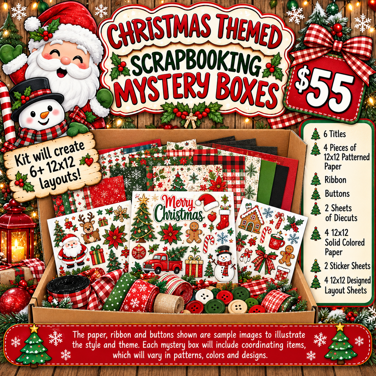 Christmas Themed Mystery Box
