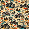 Colorful Motorcycle