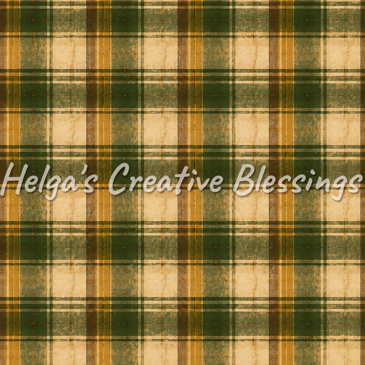 Combining Corn Plaid
