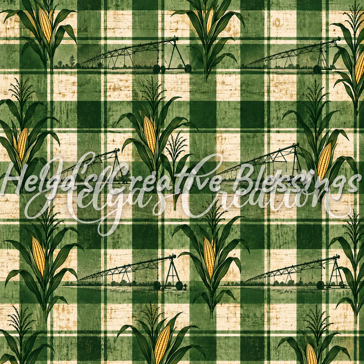 Corn Plaid