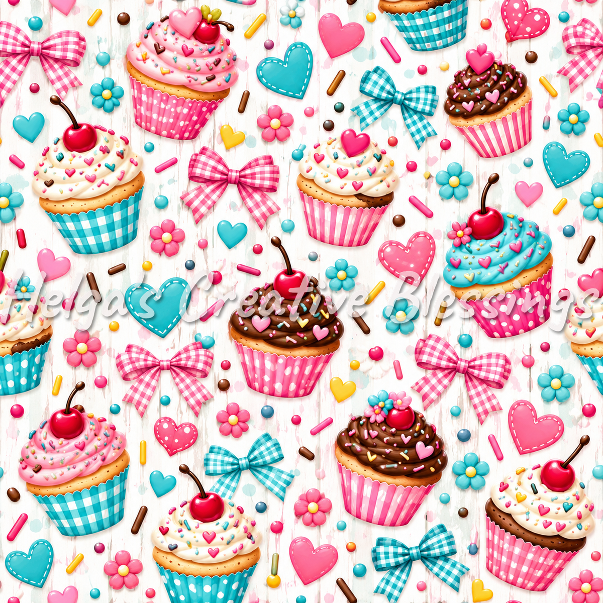 Cupcakes and Bows