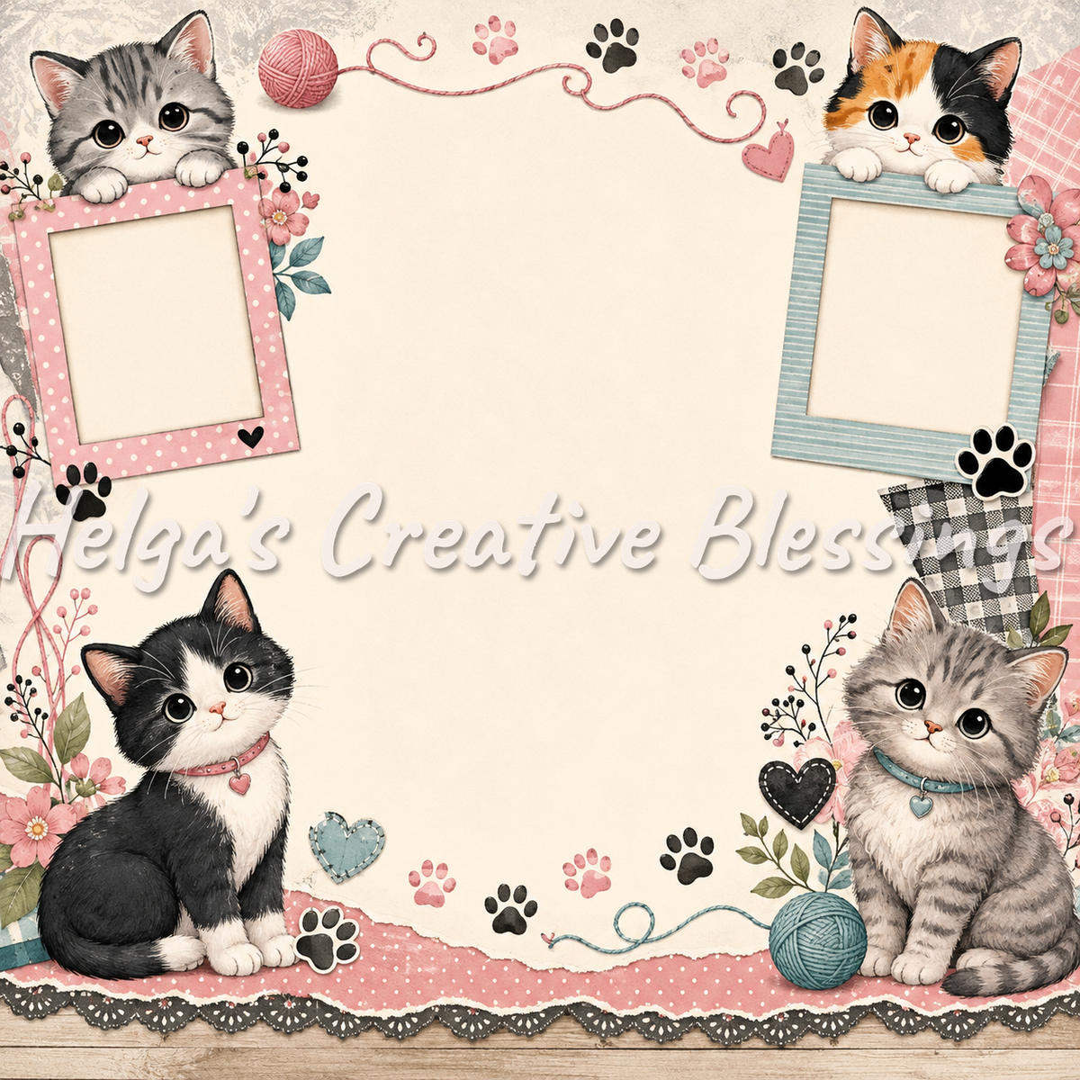 Cute Cats Frame