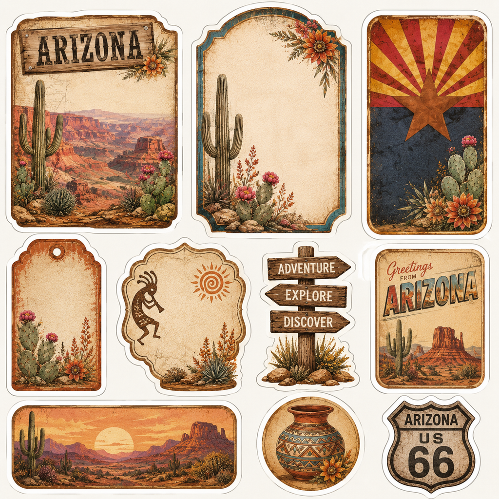 Arizona Scrapbook Kit