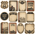 Vintage Motorcycle Scrapbook Kit