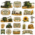 Combing Corn Scrapbook Kit