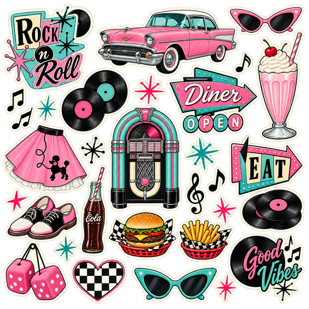 1950's Scrapbook Kit
