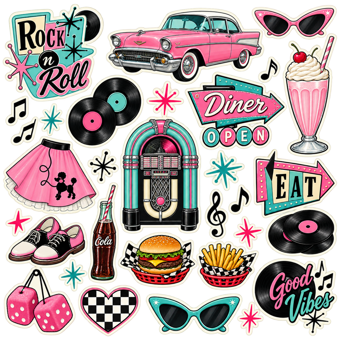 1950's Scrapbook Kit