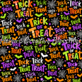 Halloween Trick or Treat Words