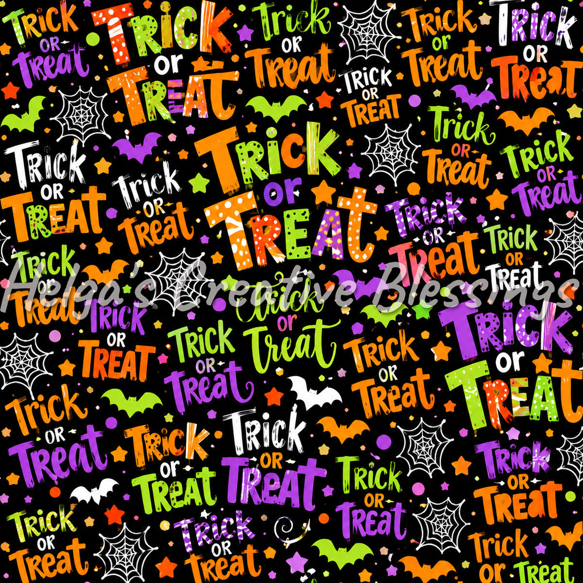 Halloween Trick or Treat Words