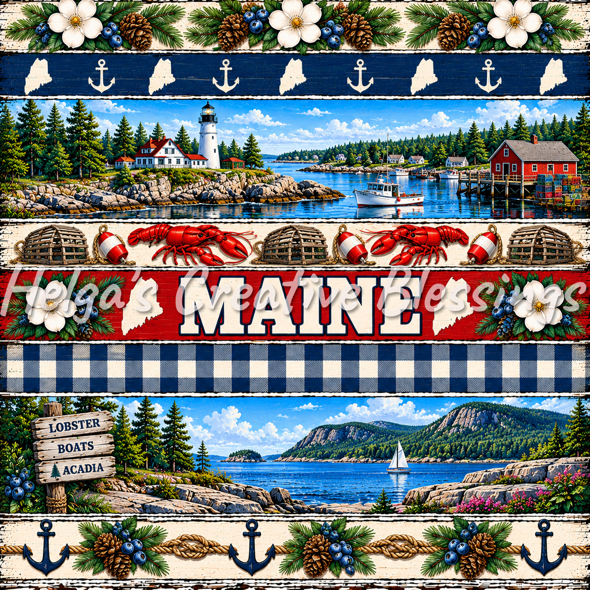 Maine Striped