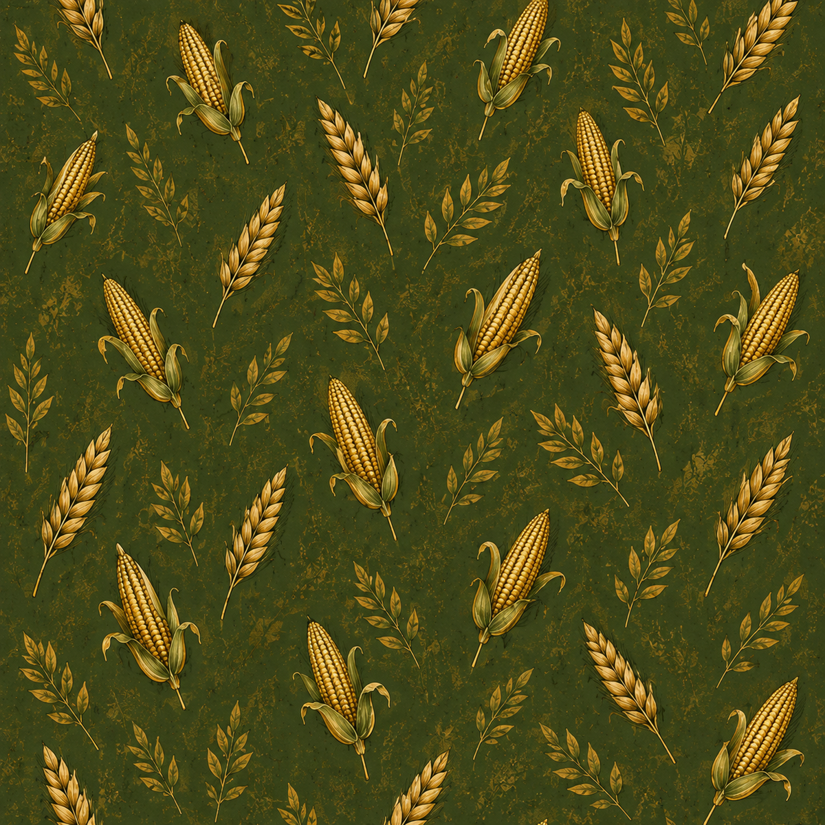 Combing Corn Scrapbook Kit