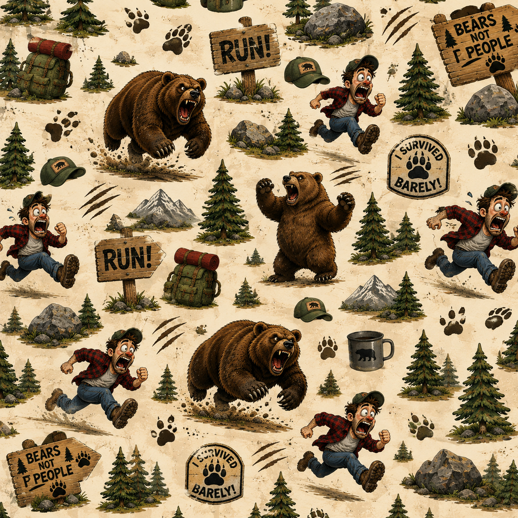 Bear Chase Scrapbooking Kit