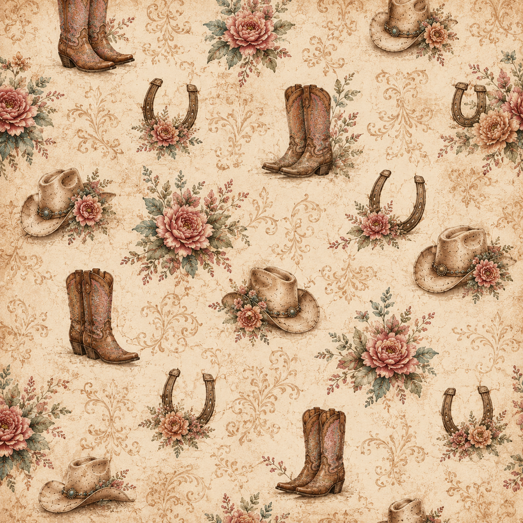 Cowgirl Scrapbook Kit