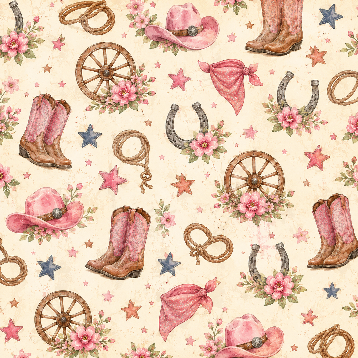 Little Cowgirl Scrapbook Kit