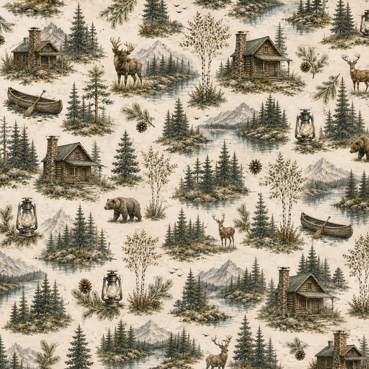 Cozy Cabin Scrapbook Kit