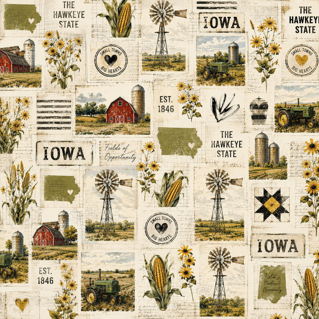 Iowa Scrapbook Kit