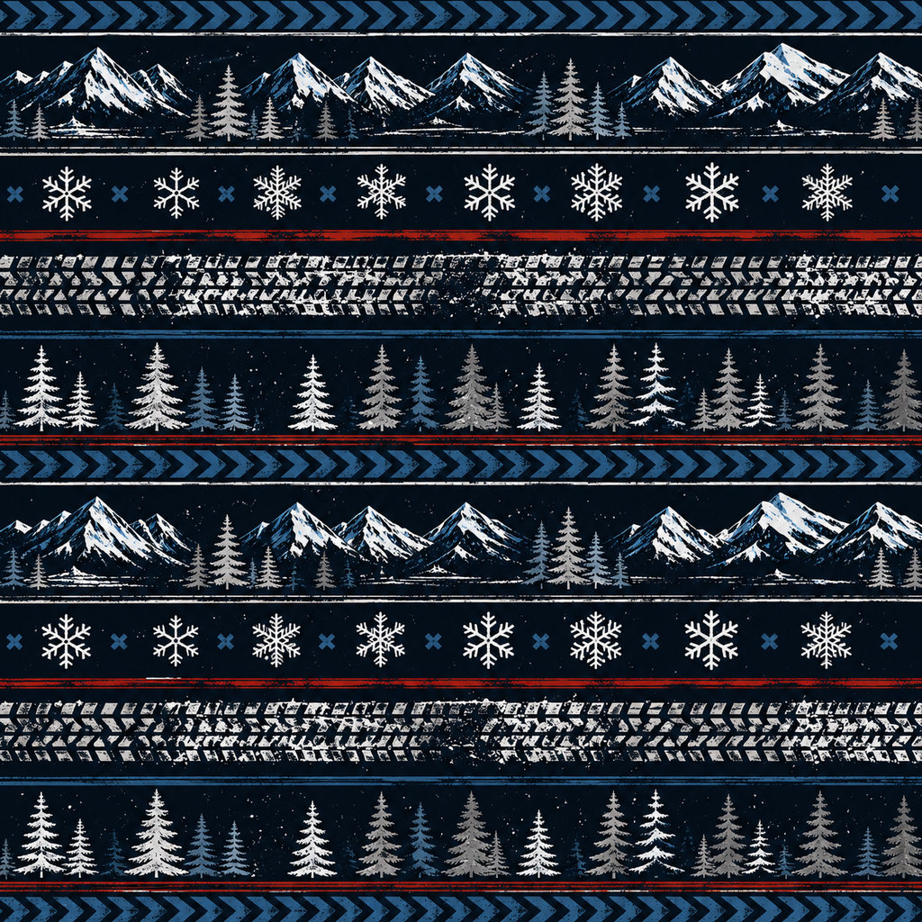 Snowmobiling Scrapbook Kit