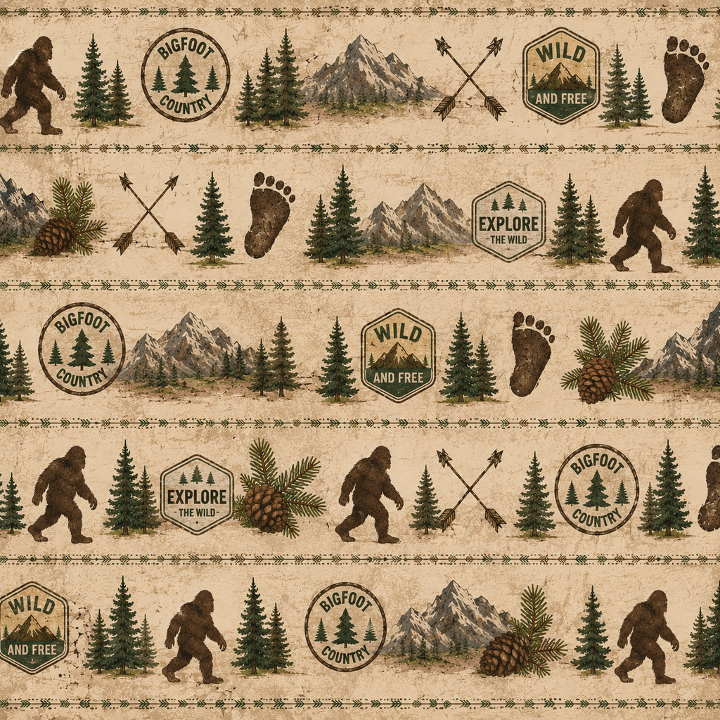 Big Foot Adventure Scrapbook Kit