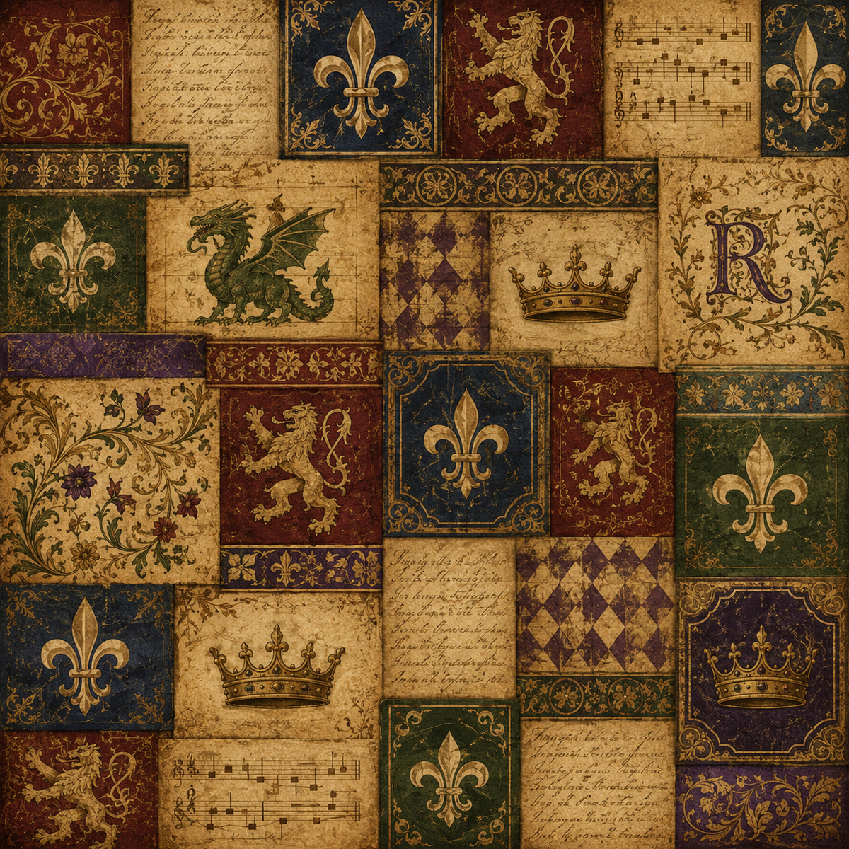 Renaissance Festival Scrapbook Kit