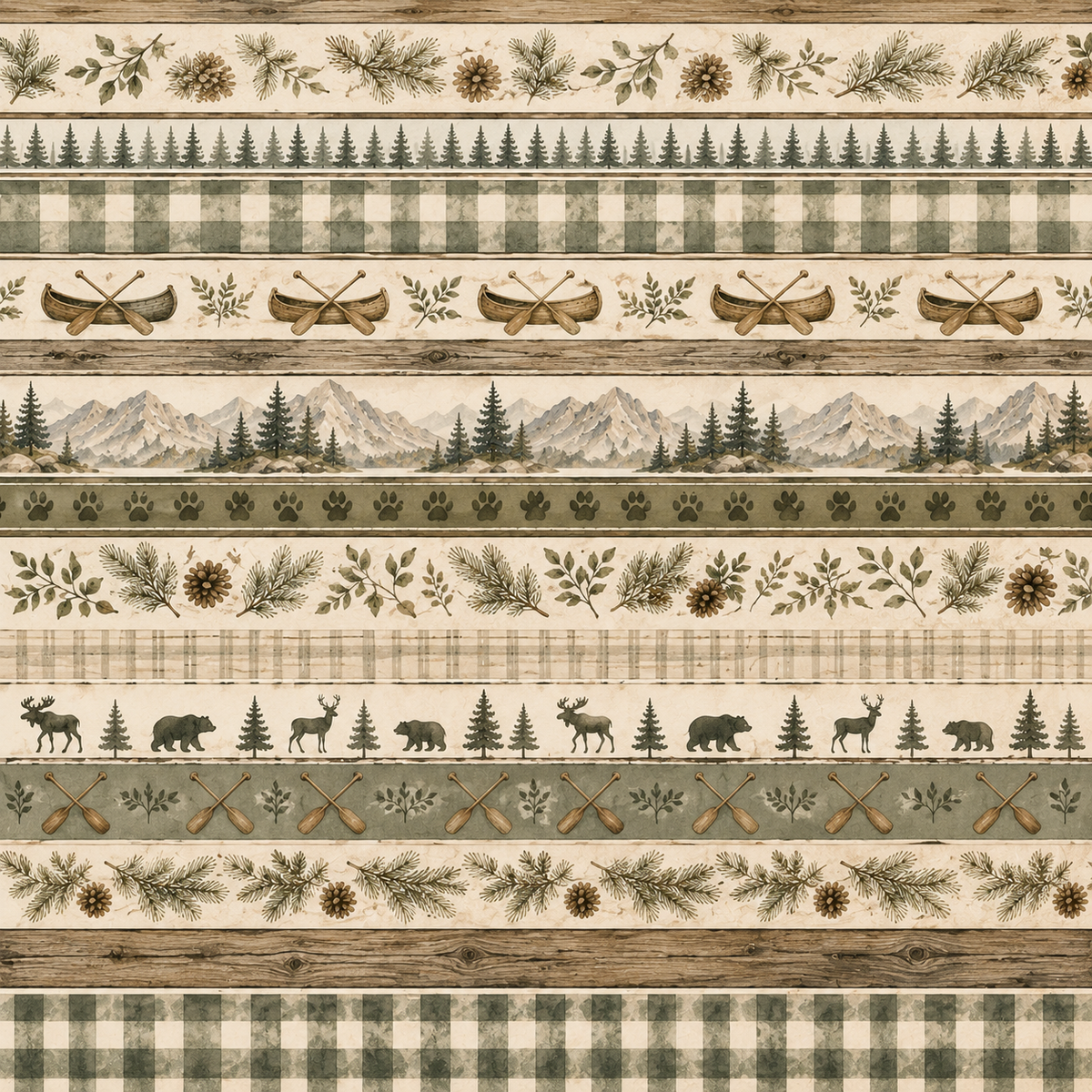 Cozy Cabin Scrapbook Kit