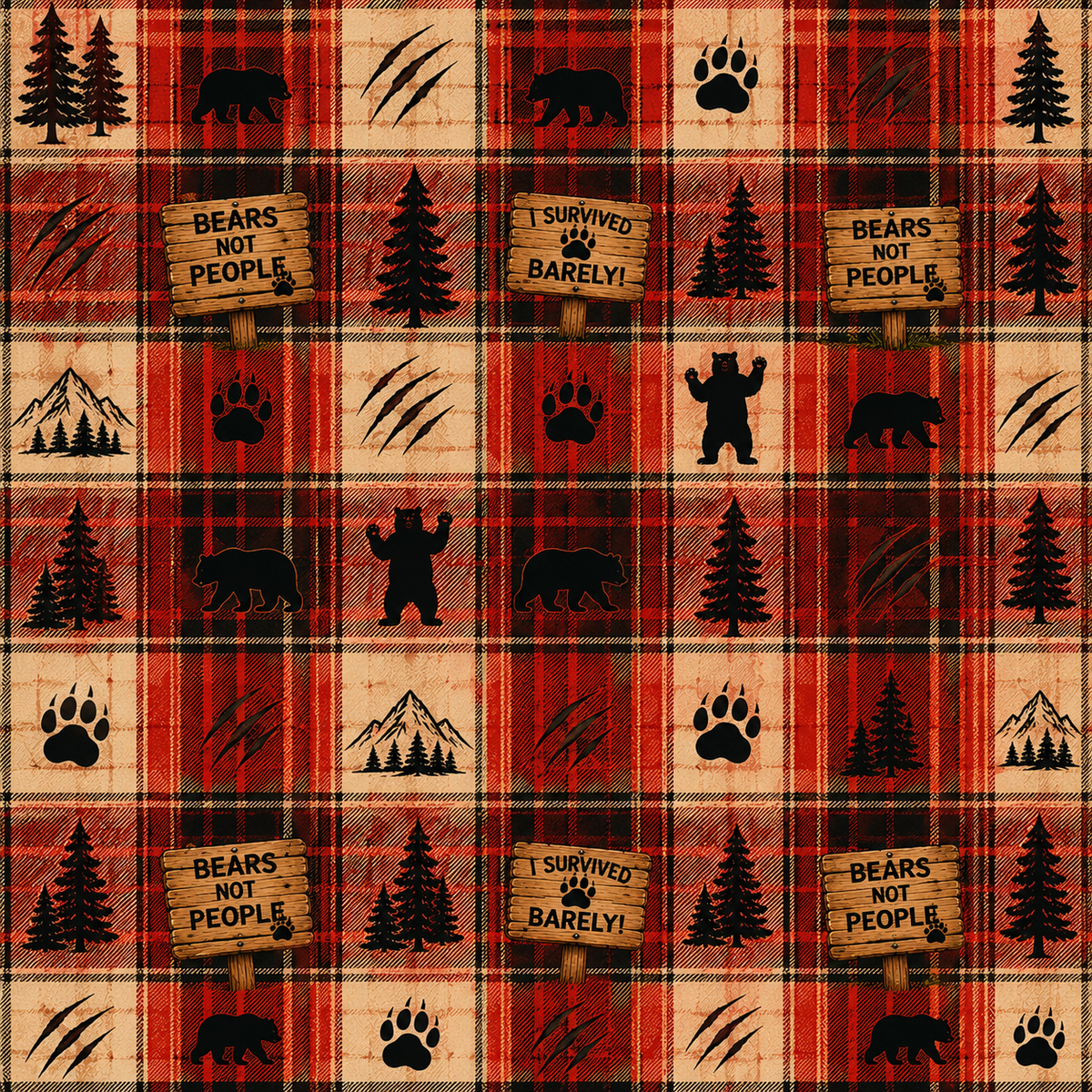 Bear Chase Scrapbooking Kit