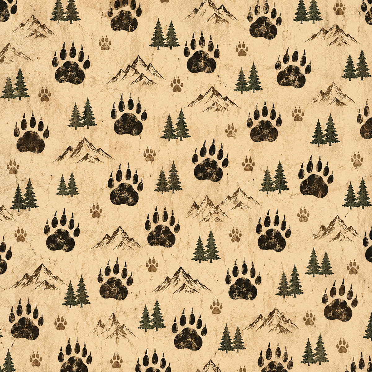 Bear Chase Scrapbooking Kit