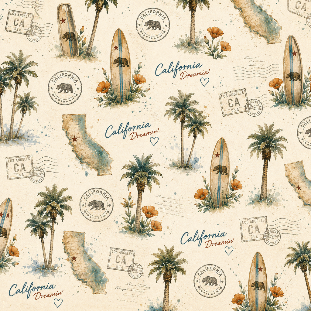 California Scrapbook Kits