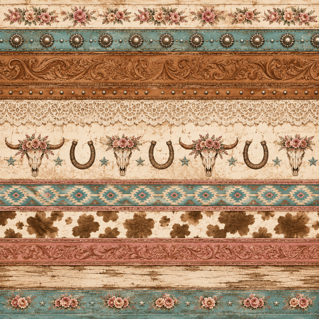 Cowgirl Scrapbook Kit