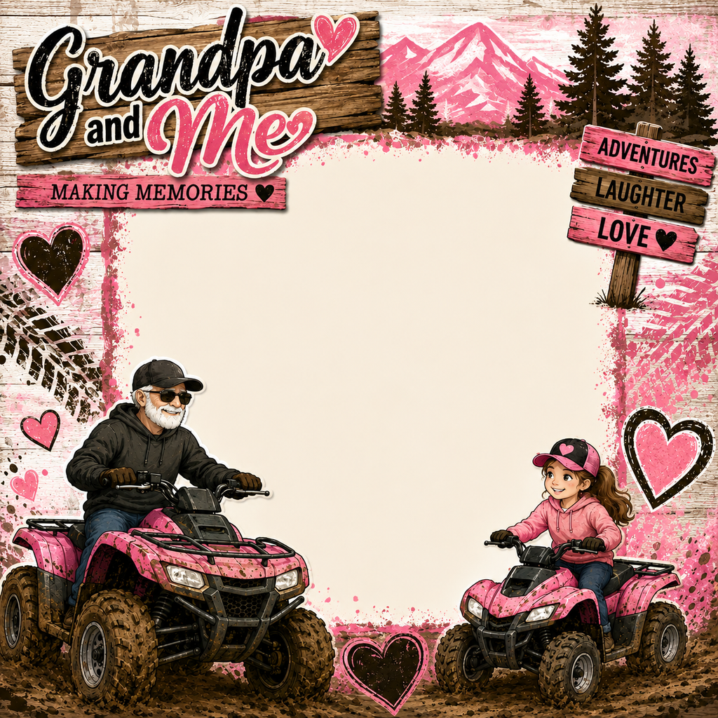 4 Wheeling with Grandpa- Girl