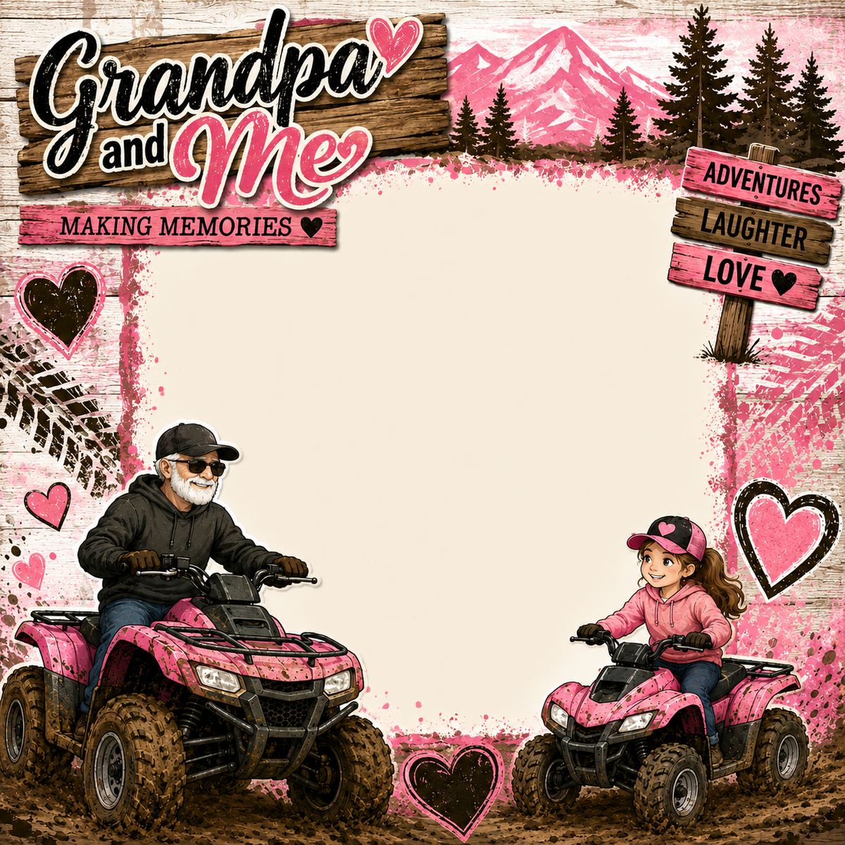 4 Wheeling with Grandpa- Girl