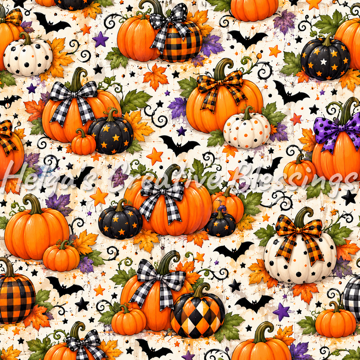 Plaid Pumpkins