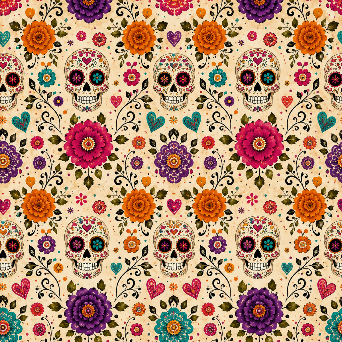 Day of the Dead Scrapbook Kit