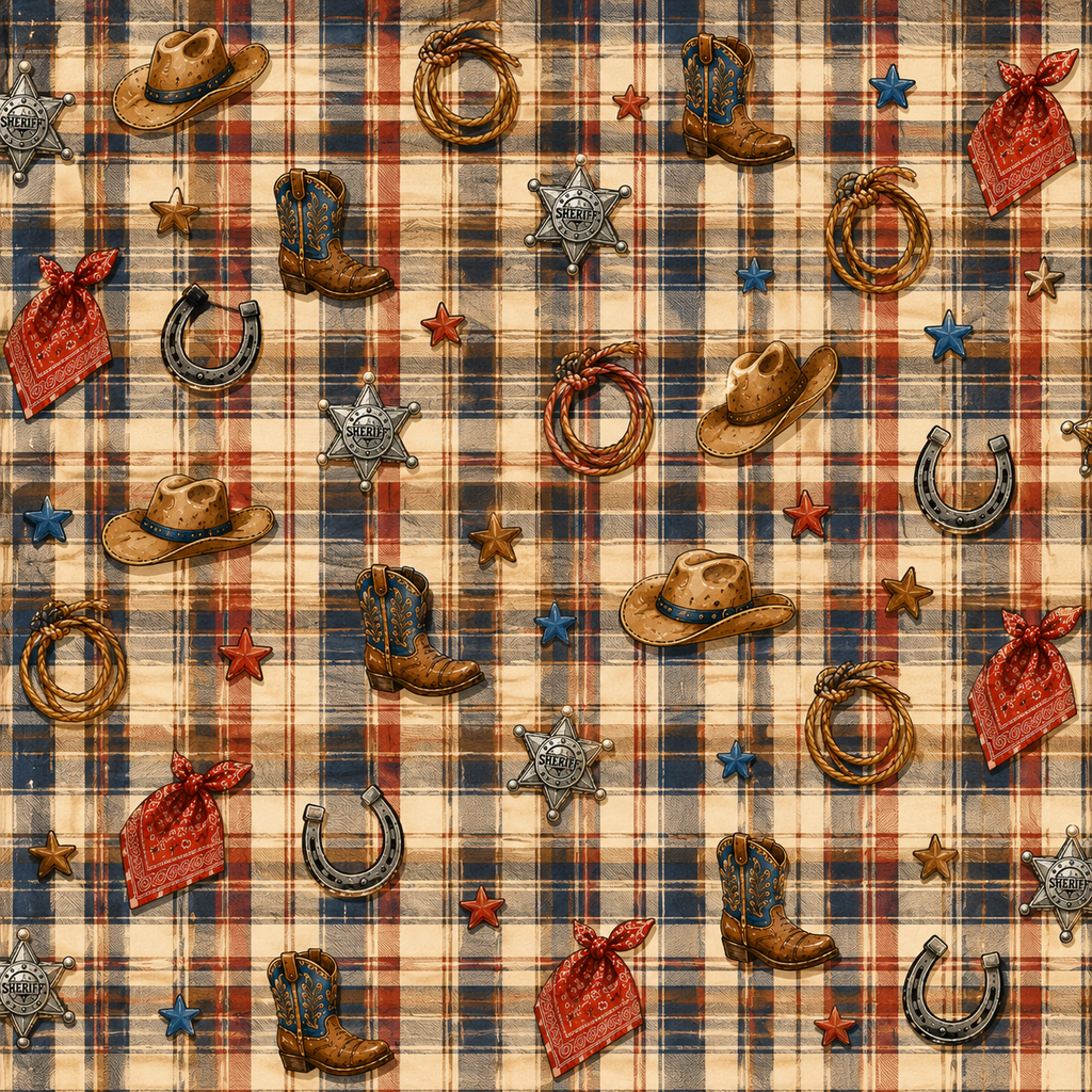 Little Cowboy Scrapbook Kit