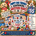 Puppy Themed Scrapbook Mystery Box