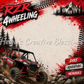 Red Rzr Frame