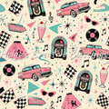 50's Retro Poodle Skirts