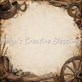 Rustic Cowboy Frame