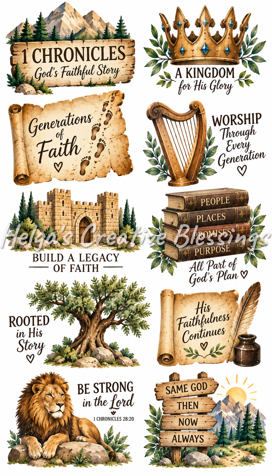 1 Chronicles Modern Collection