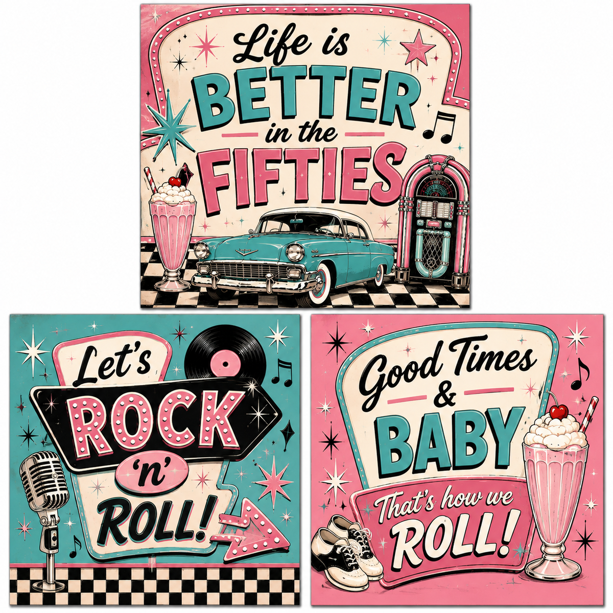 Fifties Scrapbook Kit