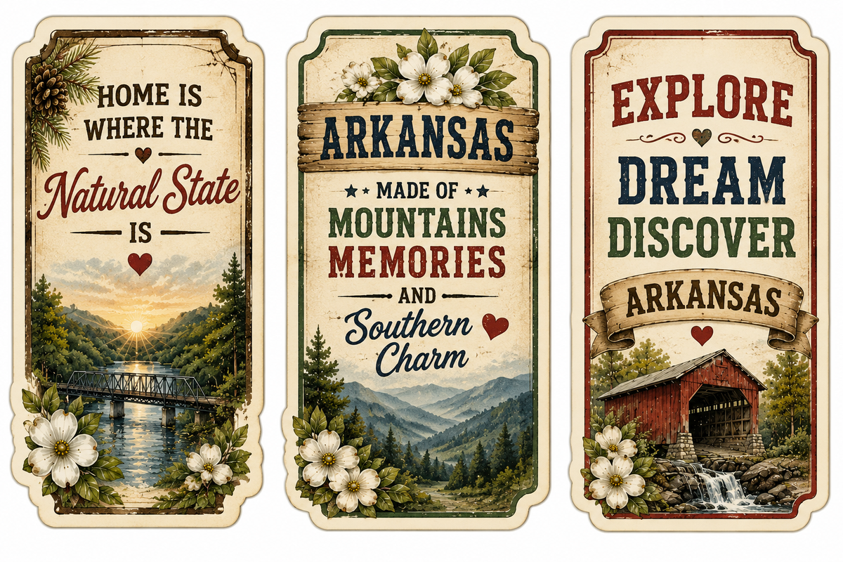 Arkansas Scrapbook Kit