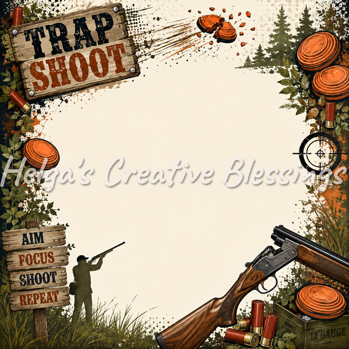 Trap Shoot Frame