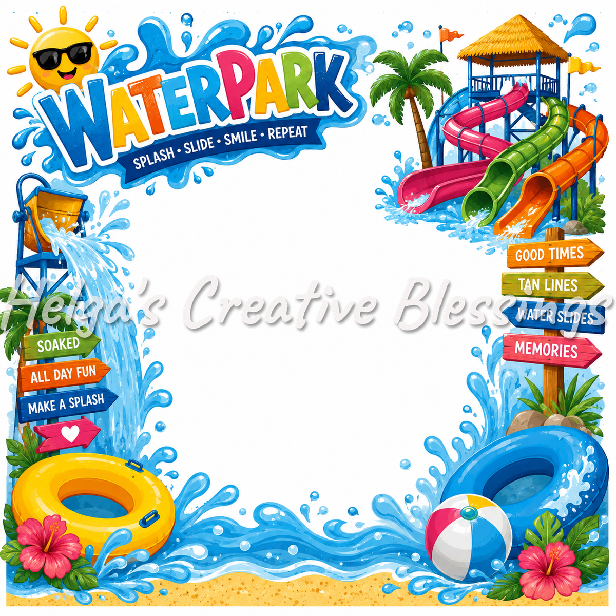 Waterpark Frame