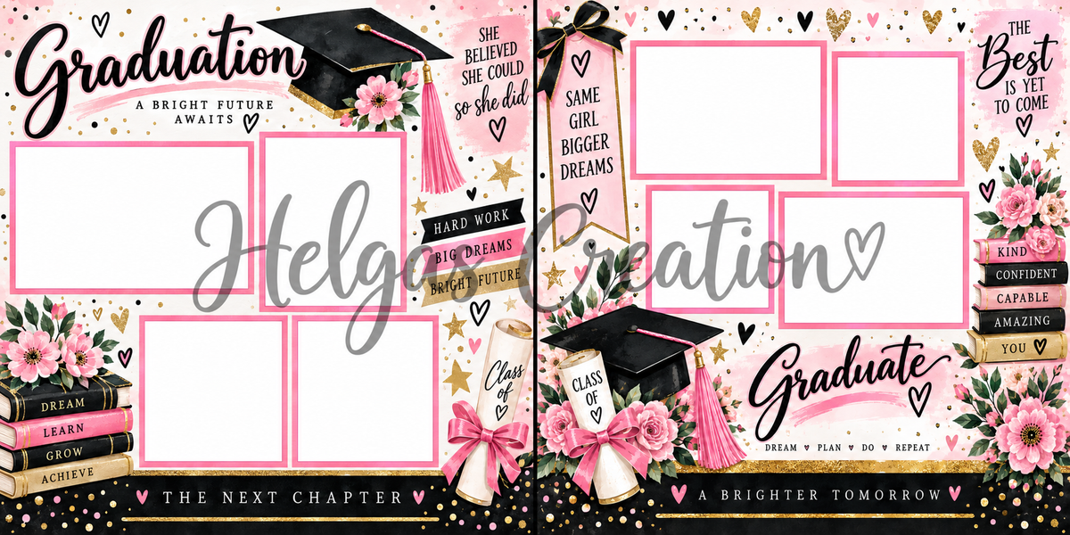 A Great Future Awaits-Girl Graduation